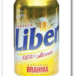 Cerveja Liber da Bhrama Sem Àlcool 350Ml